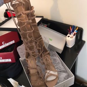 SIZE 9.5 brand new never worn gladiator heels